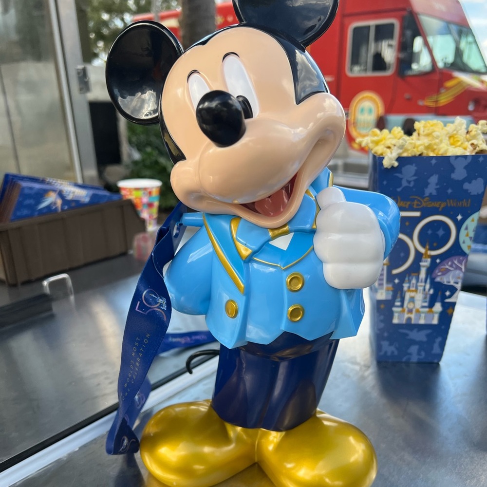 Disney 50th anniversary popcorn bucket